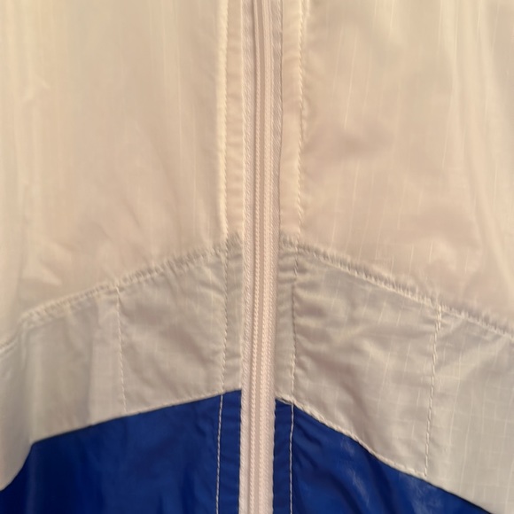 Vintage Holland America Passport to Fitness warm up jacket w/roll up hood Size M - Picture 3 of 15